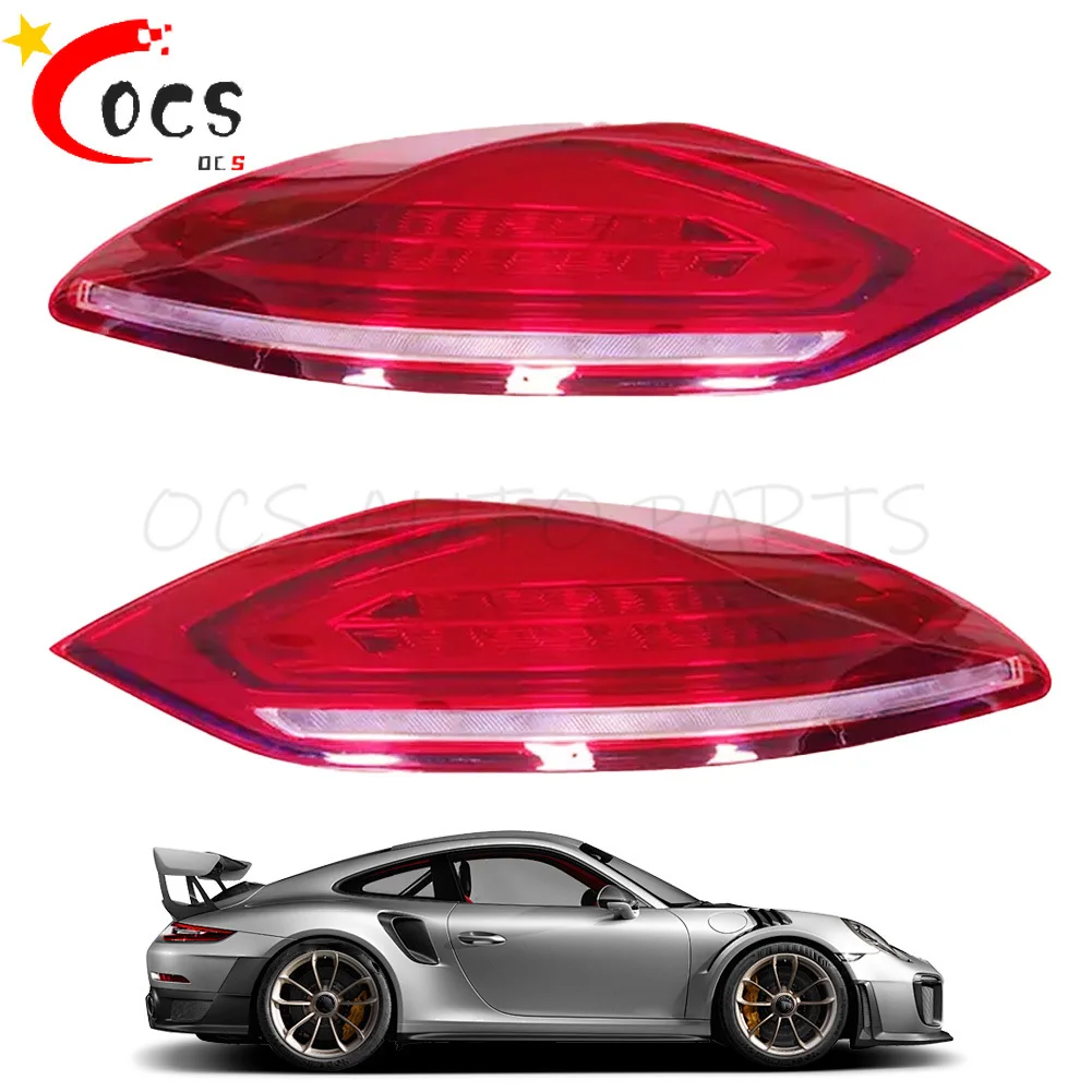 Brake Lamp Red Tail Lights Assembly PO2800105C PO2801105C DRL Rear Light Compatible with Panamera 970 2010 2011 2012 2013