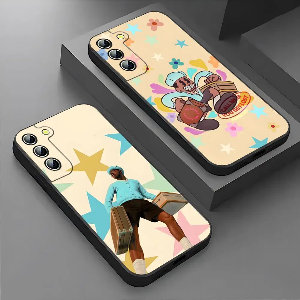 Rapper T-TylerS The Creator Pop Phone Case For Samsung S26 S25 Ultra S24 S22 S23 S20 Fe S21 Plus A54 A34 A16 A53 Back Cover