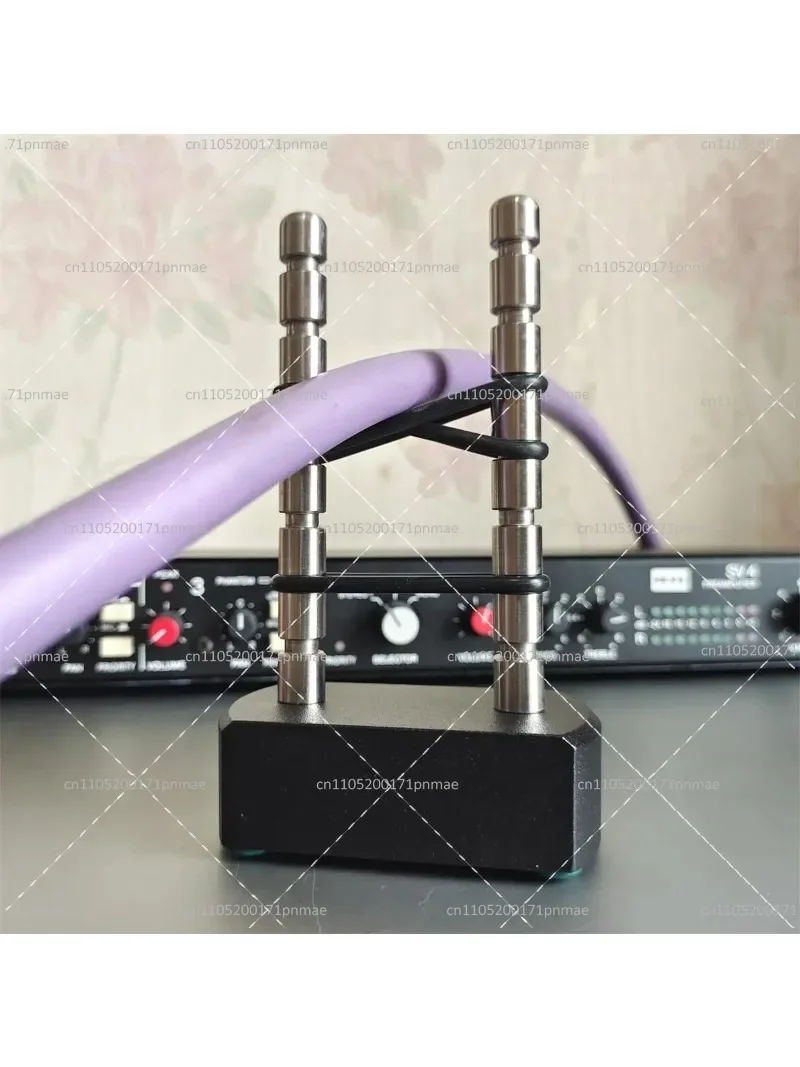 Audio Lift Wire Bracket Line Support Cable Stand Holder Anti-Shock Shock Absorber Foot Feet Pads Cable Base for Audio Equipment