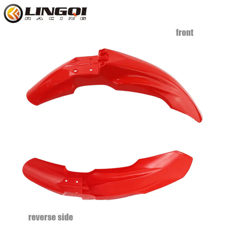 LYNNCHI Motorcycle T4 Front Fender Mudguard Plastic Cover Shell Mud Guard For KAYO T 4 Pit Dirt Bike Motocross Accessories