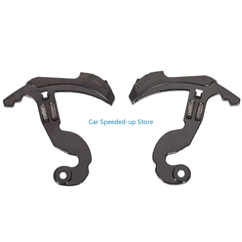 

X5XF 1 Pair Motorcycle Helmets Visors Gear Base Plate Visors Base for FF399