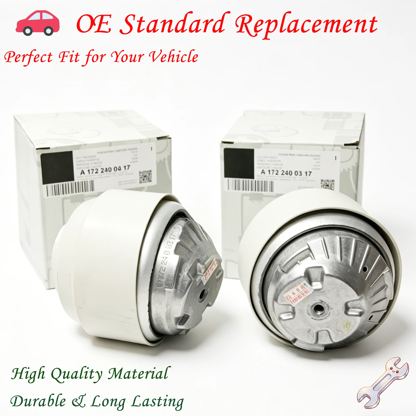 

OEM A1722400317 A1722400417 Left/Right Engine Mount For Mercedes-Benz R172 W172 SLK180 SLK200 SLK260 SLK300 SLC200 SLC260 SLC300