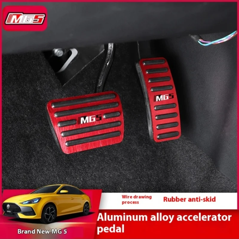 

For MG5 The New MG5 Is Equipped with A Dedicated Pedal Anti Slip Pad and Scorpio Modified Aluminum Alloy Foot Pedal Accelerator