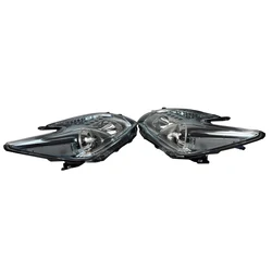 A Pair Car Headlights For Toyota Prius ZVW30 Headlamp 2009-2015