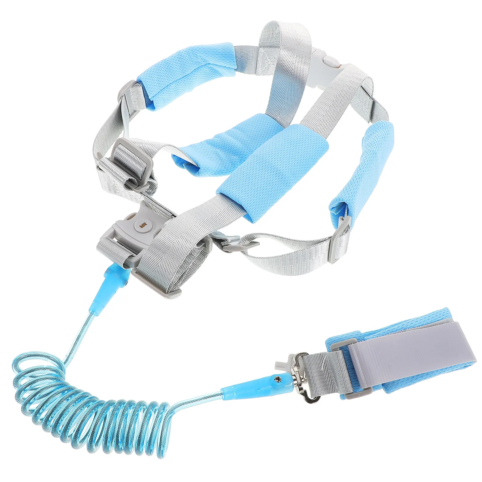 

Anti-Lost Wristband For Toddlers Adjustable Safety Harness With Spring Rope Baby Leash Strap Walking Child Safety Toddler