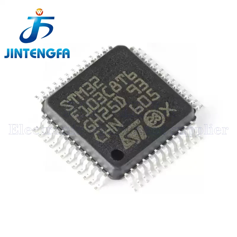 STM32F103C8T6 STM32F103 CBT6 R8T6 RBT6 RCT6 RET6 VBT6 VCT6 VET6 ZET6 STM32F030C8T6 LQFP-48/64/100/144 Mikrokontrolery ARM - MCU