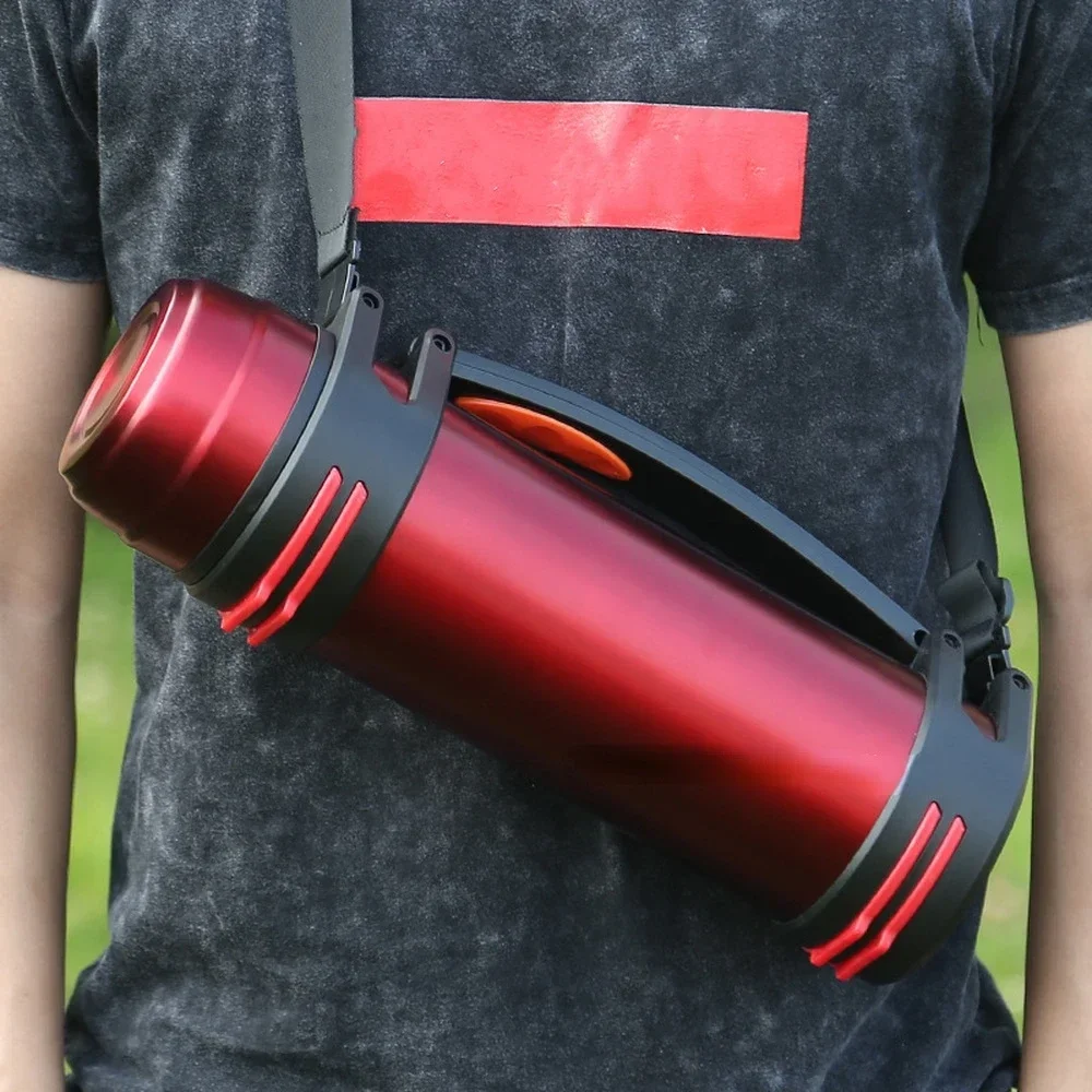 Thermos in acciaio inossidabile ad alta capacità da 3 litri/2 litri Tazza termica per acqua per tutti i giorni, all\'aperto, per autoveicoli