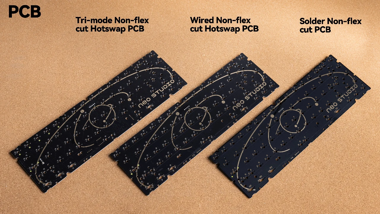 Neo65 Cu ملحقات لوحة المفاتيح تحديد المواقع لوحة لحام وضع واحد ثلاثي الوضع الساخن مبادلة PCB ملحقات لوحة المفاتيح الميكانيكية الهدايا
