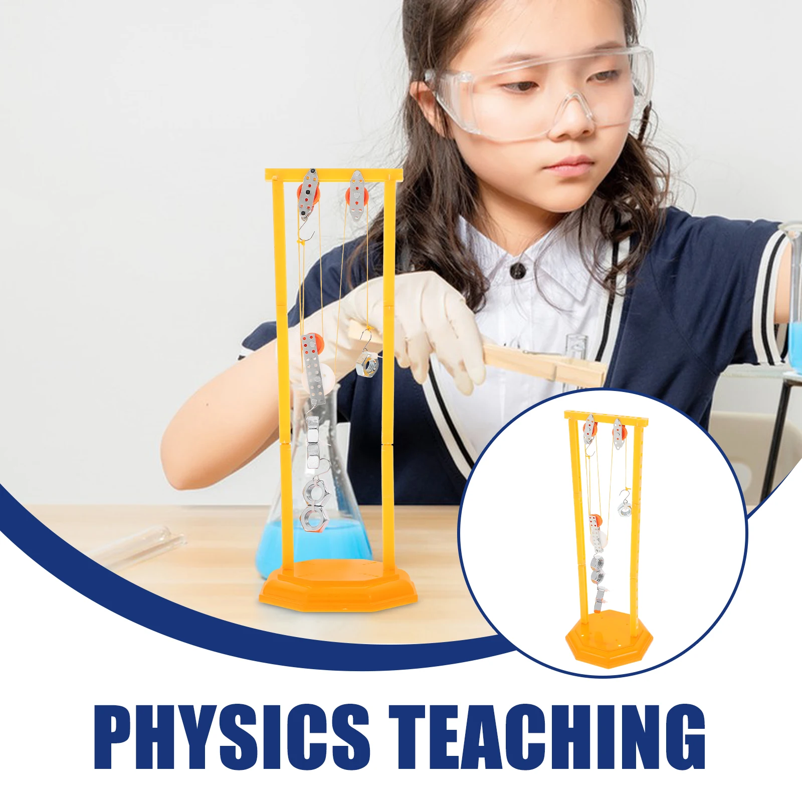 WOONEKY Kit De Experimentos De Inducción Electrostática – Varillas De Plástico Y Vidrio Para Aprender Física Jugando, Ideal Para Niños Y Estudiantes