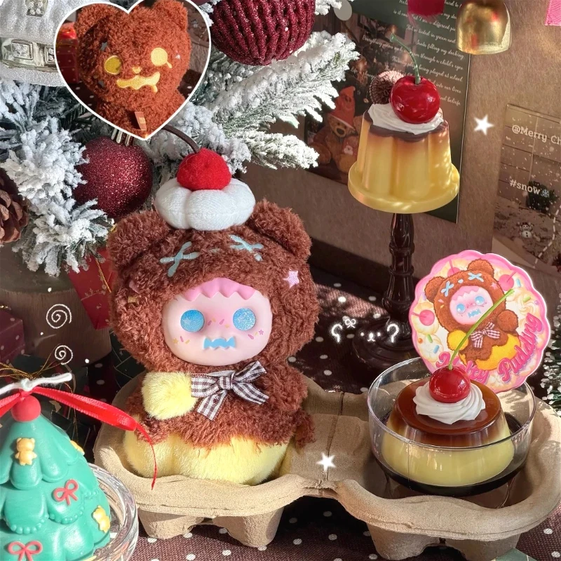 ShinWoo طفل شبح الدب المر الحلو صندوق أعمى لطيف ShinWoo أنيمي الشكل حقيبة قلادة صندوق غامض الفينيل الوجه دمية مفاجأة هدية