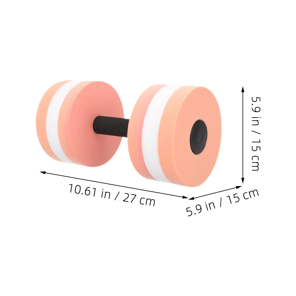 4Pcs Water Weights Dumbbells Eva Pool Float Set for Full Body Fitness Balance Coordination Exercises Water Weights
