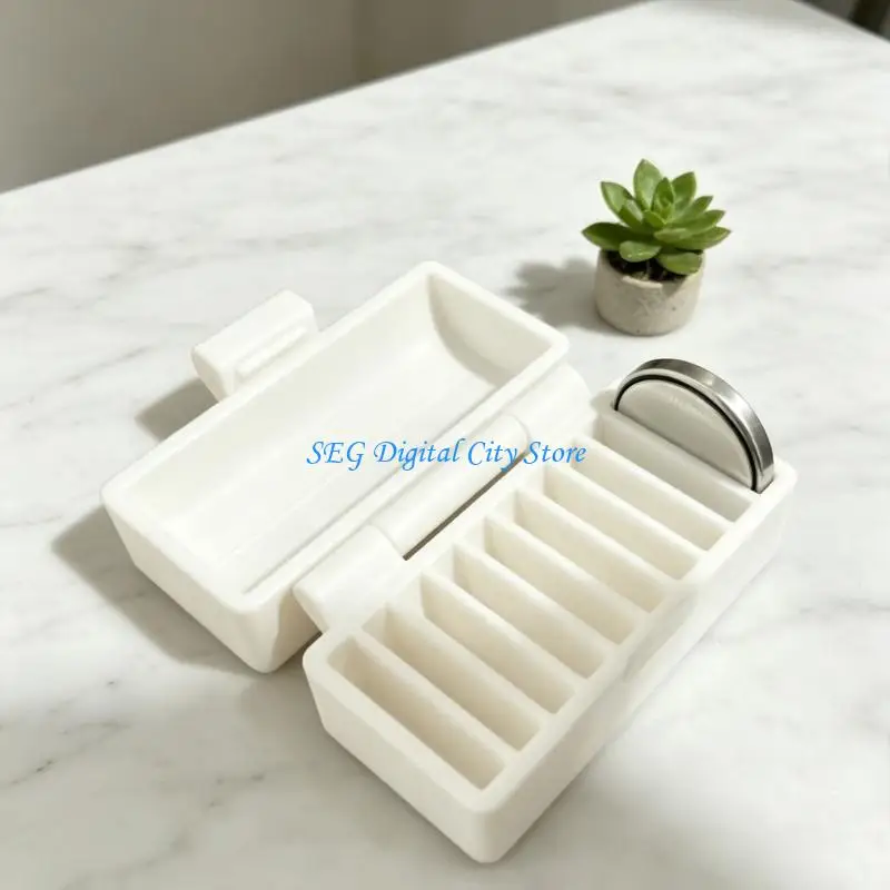 U75B Plastic Battery Case Box With Secure Closure Holder Only