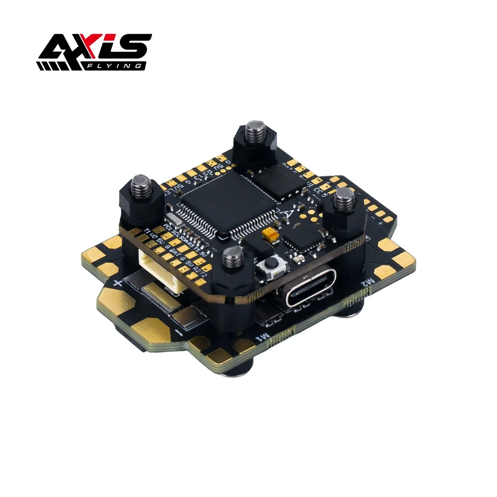 Axisflying Argus FPV Mini Stack - 55A ESC + F722 6S FC, 5 Inch Drone DIY Racing Parts