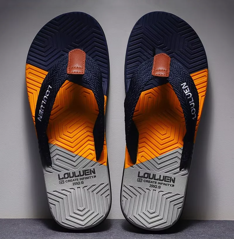 

Мужские пляжные сандалии, летние пляжные сандалии, модные дышащие повседневные пляжные шлепанцы, летний уличный стиль