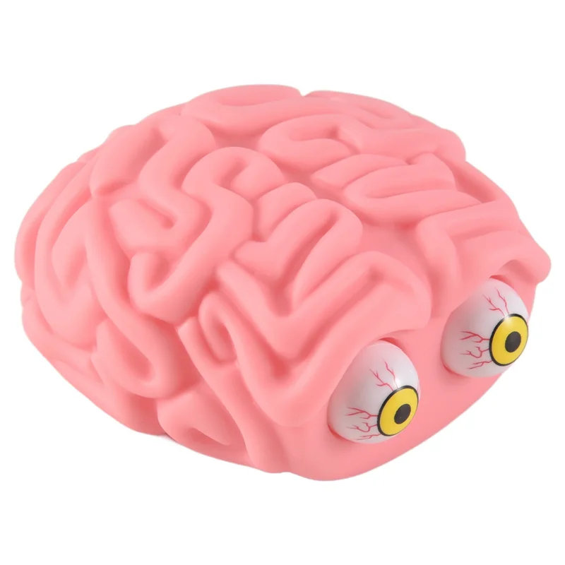 BEDW-Flippy Brain Eye Popping Squeeze Fidget  Cool Stuff Prank Gadgets Stress Relief Sensory ADHD Autism Gags