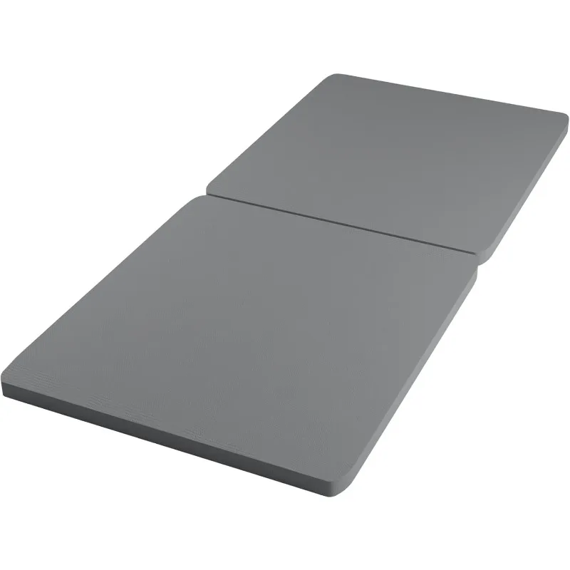 Board for Mattress/Bed Support - Fully Assembled, Improved Comfort and Support, Twin, Gray