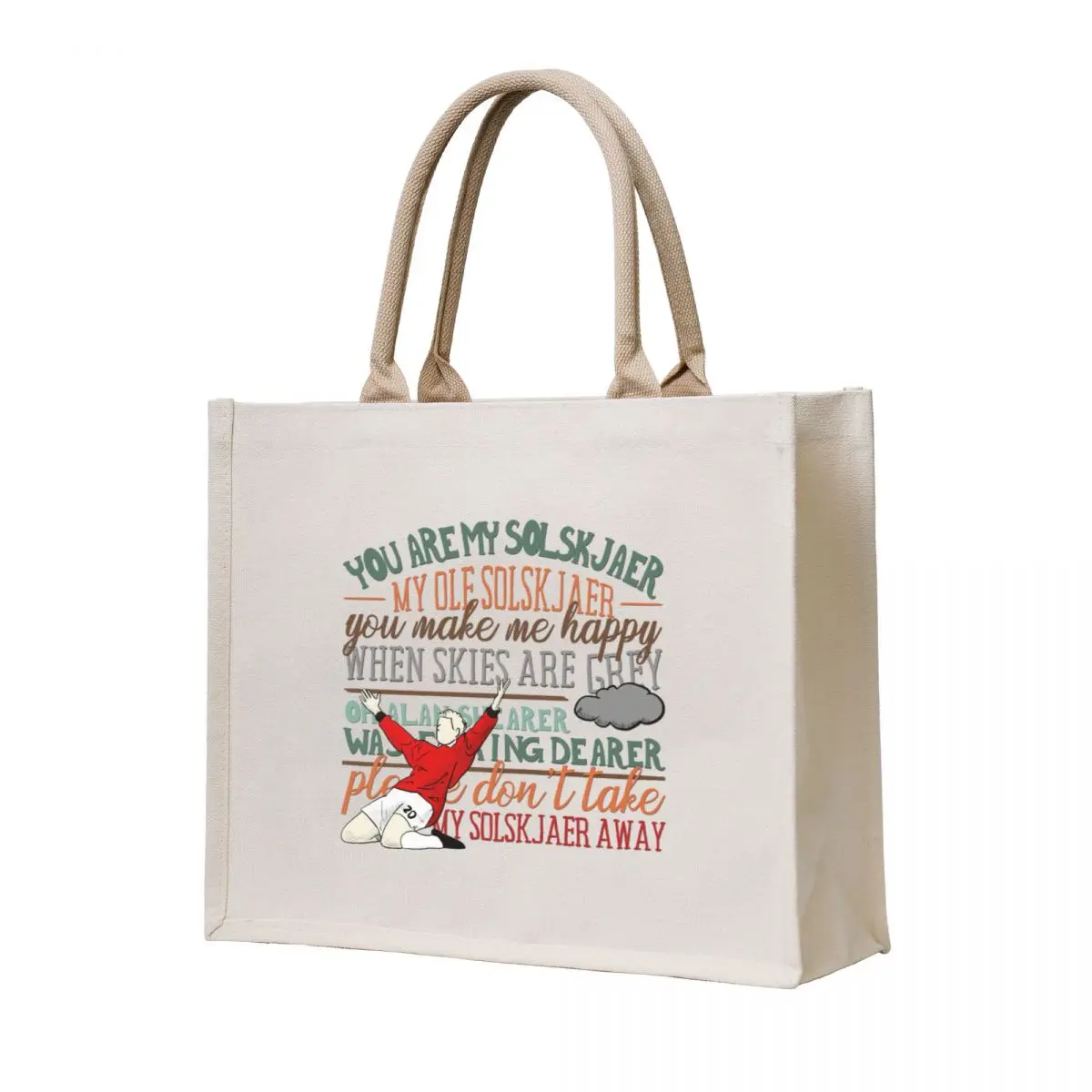 

my ole solskjaer Tote Bag sacs de shopping reusable shopping bags tote bag custom