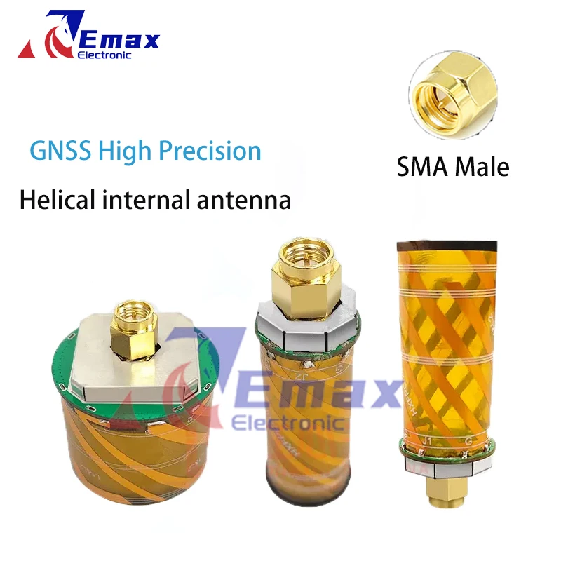 

GNSS Positioning Helix Ant HX-301N/BN 103N/BN 201N/BN 609N D1830 1911N SMA-J GPS BD GALILEO GLONASS RTK Differential Drone Ant