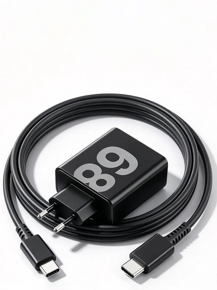 NOWA Oryginalna Ładowarka 68W Do Motoroli USB C Type-C Szybkie Ładowanie Adapter Do Telefonu Motorola 68W Kabel Do Szybkiego Ładowania Akcesoria — zdjęcie produktu 7
