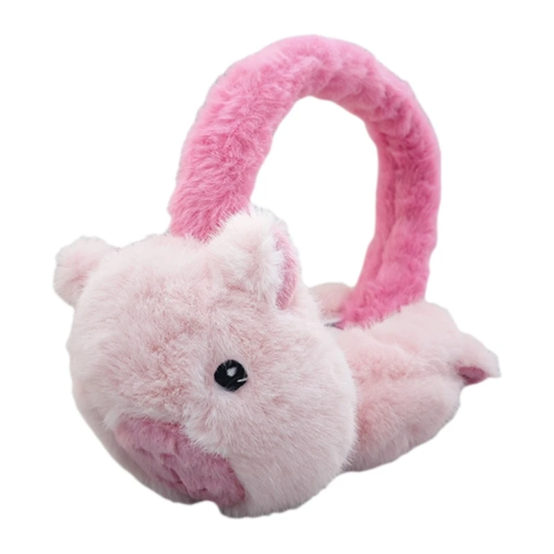 Cold Weather Earmuffs Ear Protective Plush Capybara Ear Covers for Winter Wear Drop Shipping