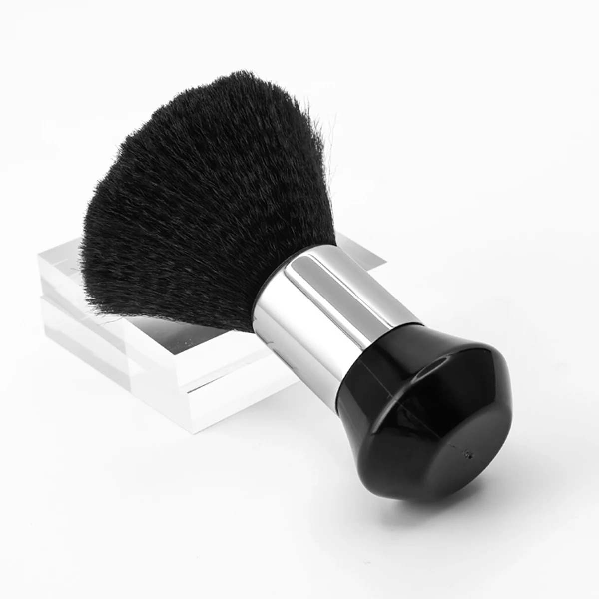 Barber Neck Face Duster Clean Black Brush Professional Broken Hair Cut Hairdressing Salon Styling Tool Sweeping