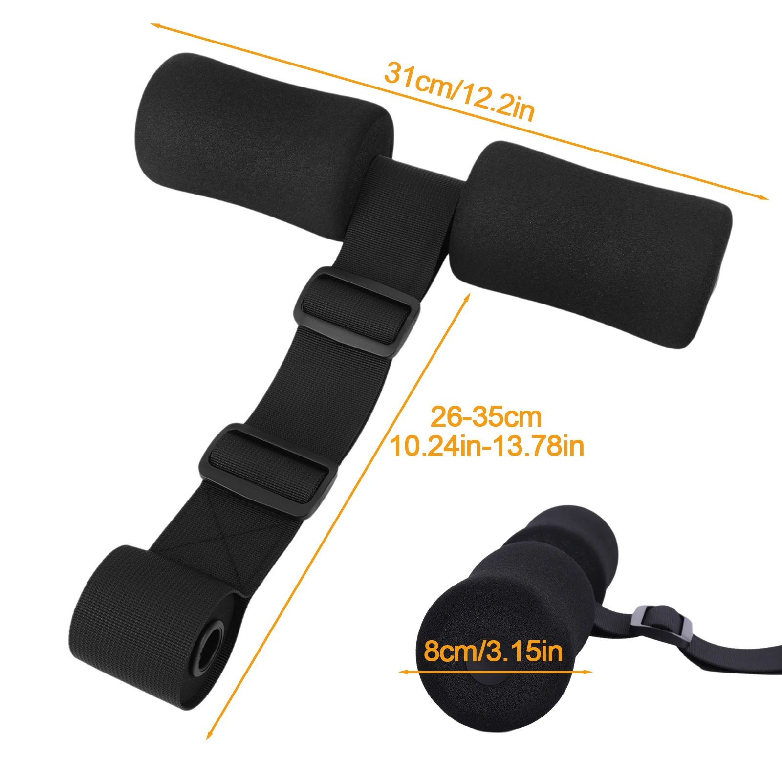 قابل للتعديل الشمال أوتار الركبة حليقة حزام قابل للغسل مرونة الساق ممارسة مساعدة الفرقة للمنزل الركبة بكرة الشعر تدريب البطن #6