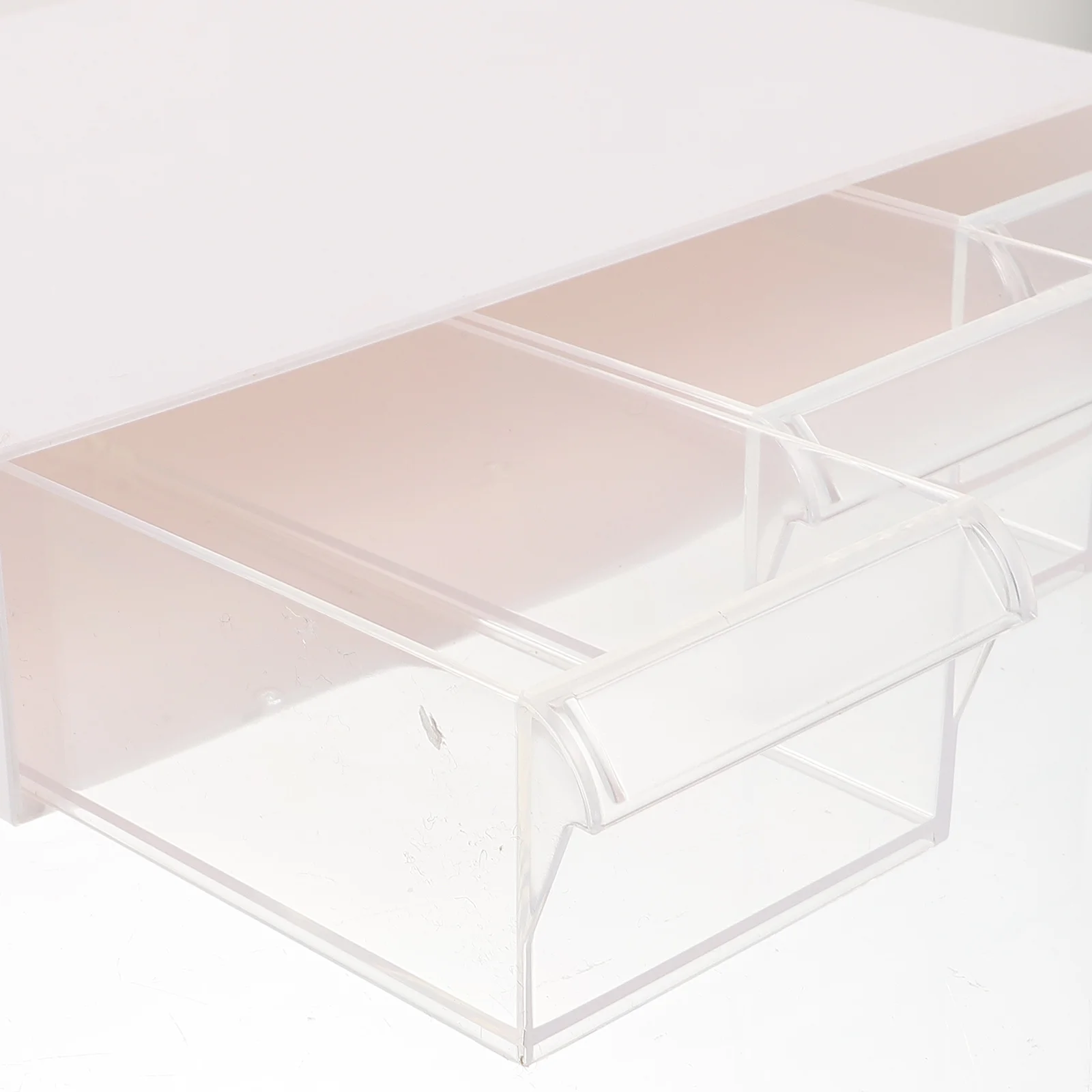 

Drawer Type Stationery Storage Box Material Jewelry Display Earring Stand Organizer Desktop Sundries Case For