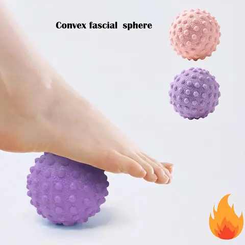 1-3pcs Fascia Ball Raised Point Massage Ball  Posture Master Yoga Ball Waist and Back Foot Massage Ball
