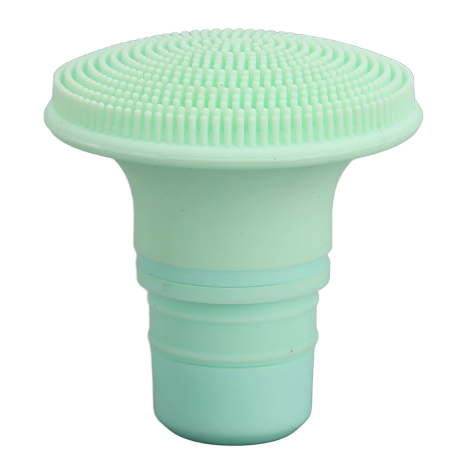 

Brush Fascia Massager Head Silicone Replacement Muscle Massager Head for Reducing Soreness 18‑19mm Light Green