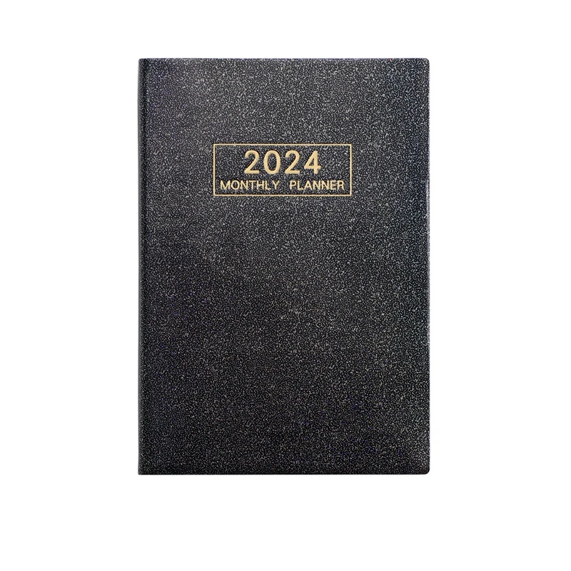24 Hourly Planner 2024 - 24 Hour Weekly And Monthly Appointment Book 2024 Minimalist Teacher Planner