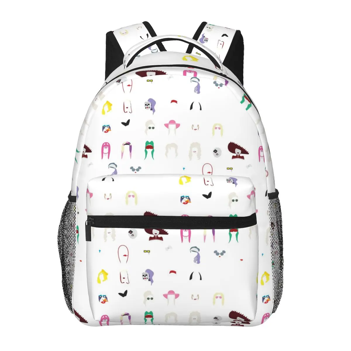 

Lady Gaga Student Backpack School Bag Hiking Travel Daypack for Boys Girls Fashion Bookbag Shoulder Bags