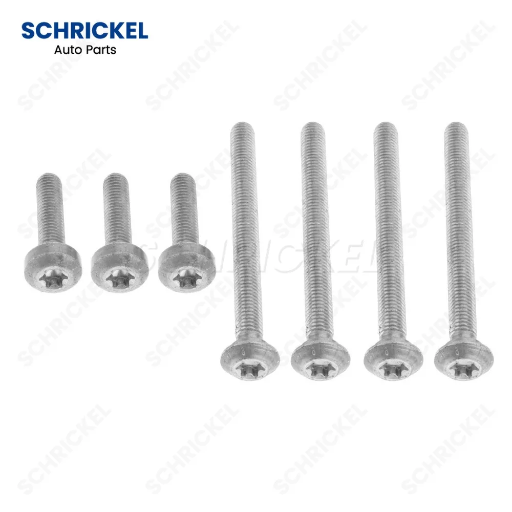 7PCS/SET 0AM DQ200 DSG Gearbox Valve Body Screws Auto Transmission Dry Dual-Clutch For VW AUDI Sagitar Magotan Golf Lavida