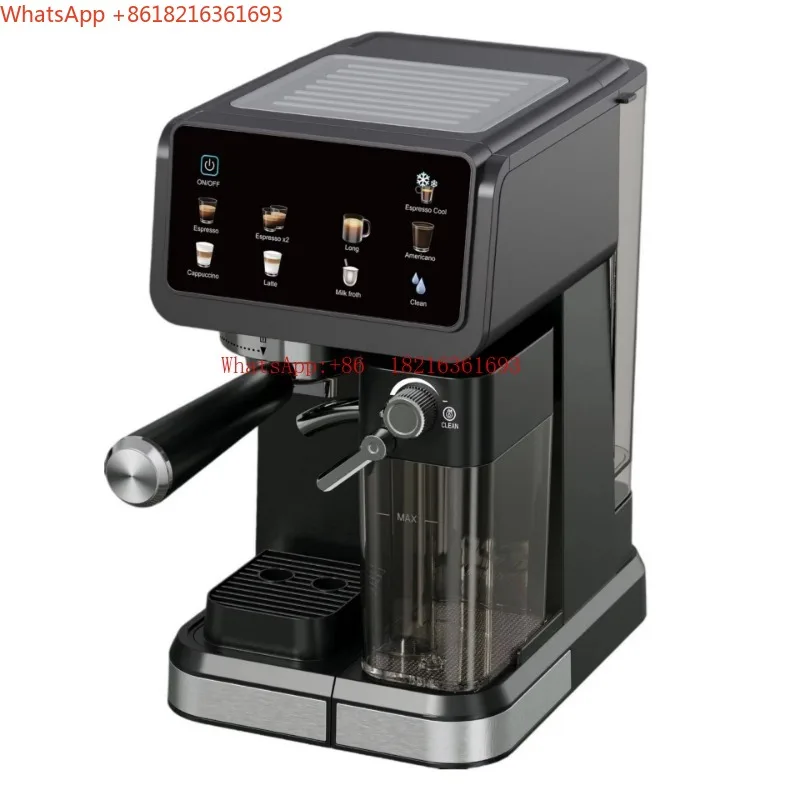 Limited Offer  Multifunctional Italian Coffee Machine Household Fully Semi-automatic Small Milk Foam Steam 20bar