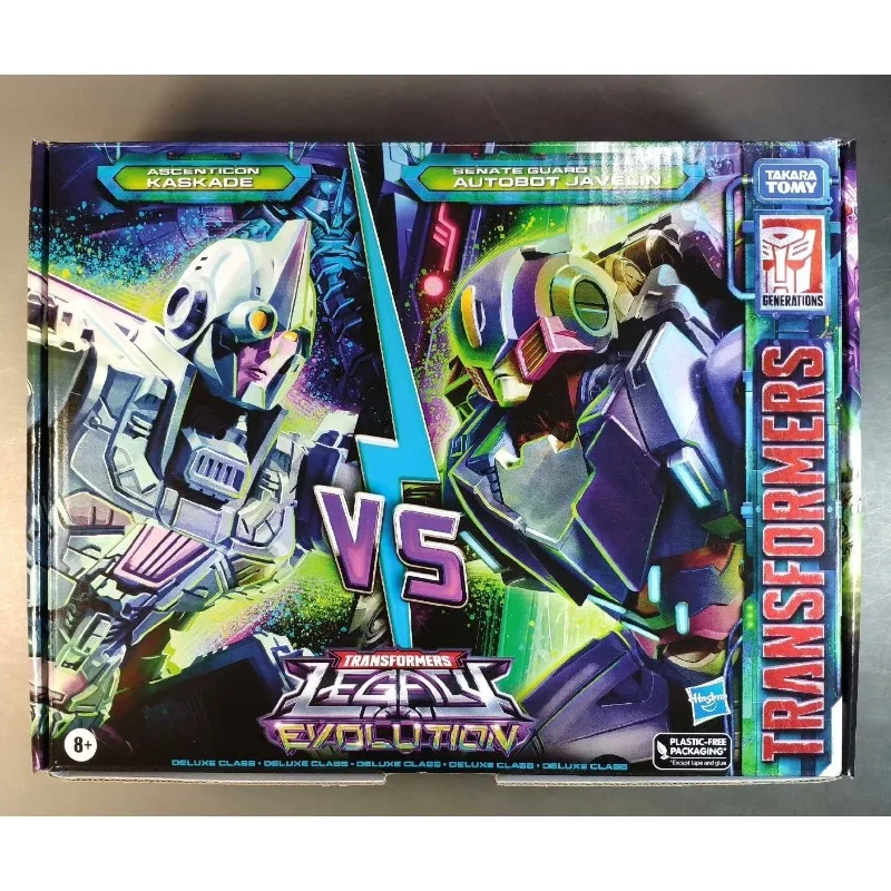 

New Hasbro Transformers Toys Legacy Evolution Kaskade VS Javelin Anime Model Action Figures Robot Toy Collectibles Hobbies Gifts