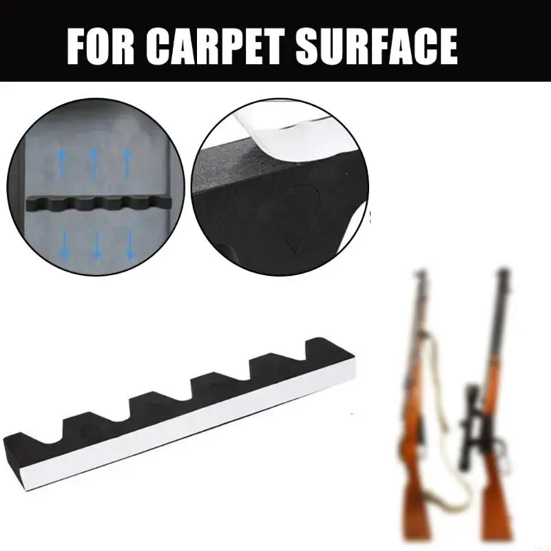 

U1JC 5 slot Rifles Rack Safe Cabinet Storage Organizers EVA Foams Rifles Holder