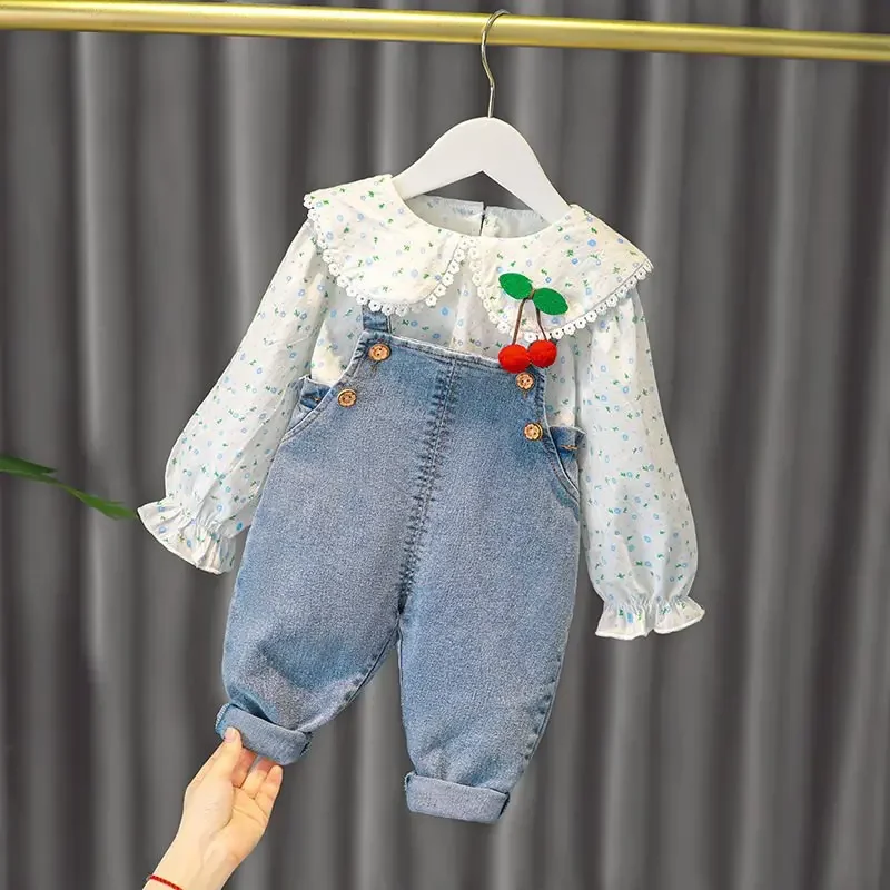 

Infant autumn suit ten-month baby girl autumn clothing one-year-old banquet clothes toddler one-month overalls