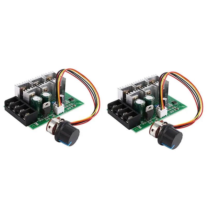 ABKQ-2X DC9V-55V 9/12/24/36/48/55V 40A Motor Speed Controller ZW40 PWM Speed Control Regulator With Reversible Switch
