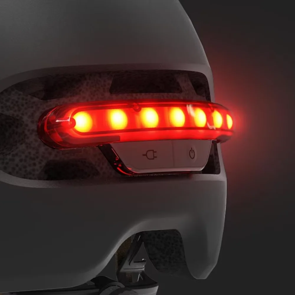 Capacete de scooter elétrico urbano, capacetes de ciclismo de estrada com luz traseira, capacete de bicicleta elétrica para homens e mulheres, acessórios de bicicleta