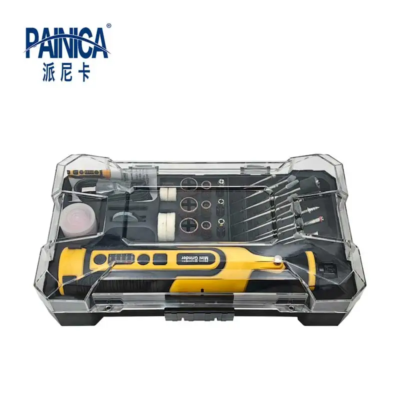 

7.2V Lithium-Ion Rechargeable Electric Die Grinder - 3-Speed Adjustable, Compact, for Jade Carving & Grinding