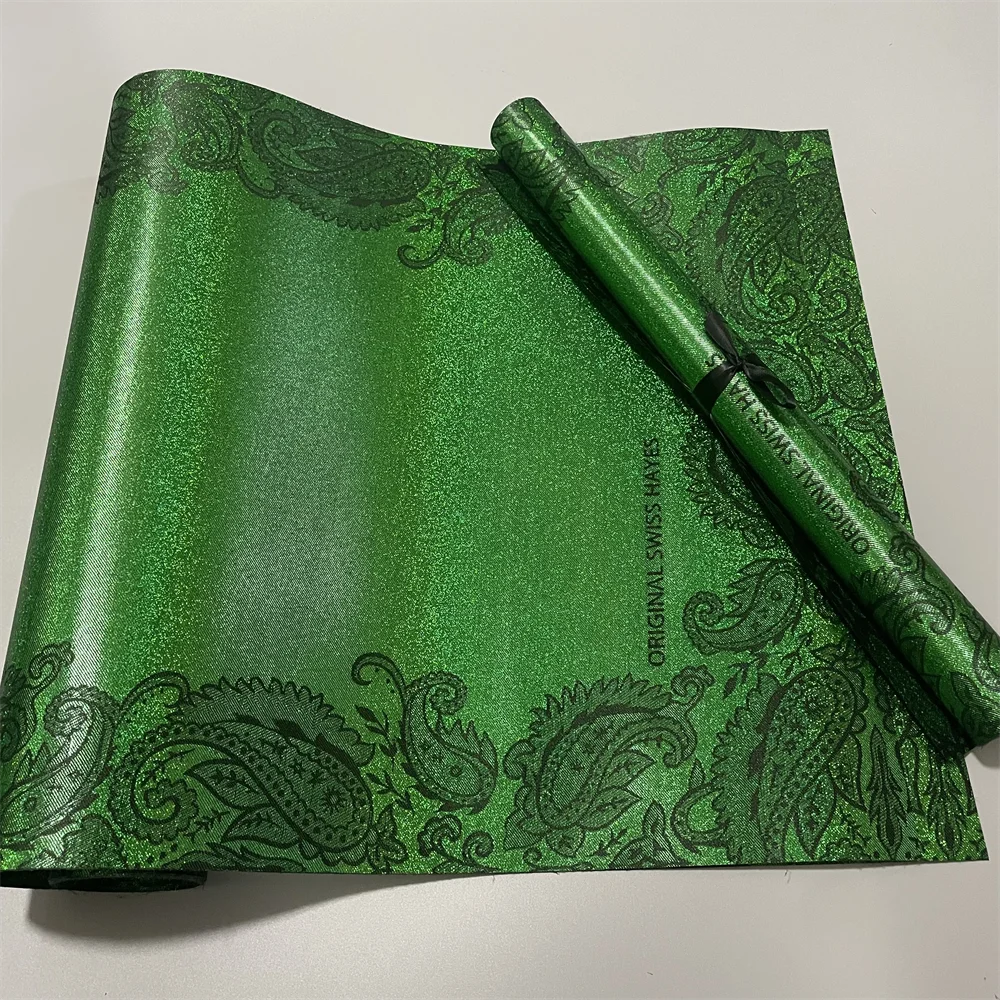 

Wholesale Good Quality African Sego Head Tie Wrapper Hat Materials Swiss SEGO Gele And Ipele Golden For Wedding Party Outfits 2P