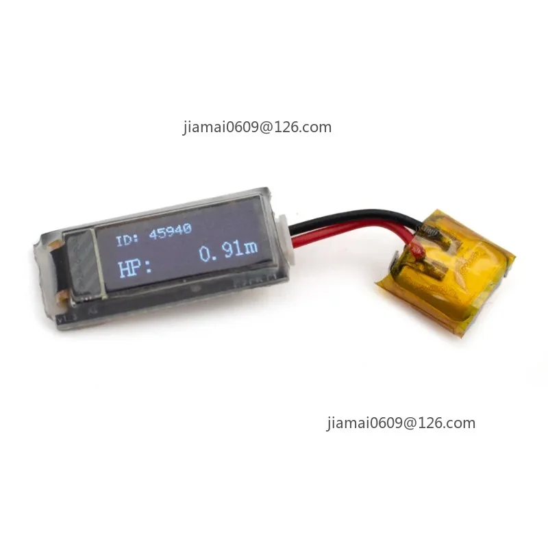 Mini Rocket Altimeter Max Height Recorder Competition Altitude Gauge With OLED Display For Model Rocket