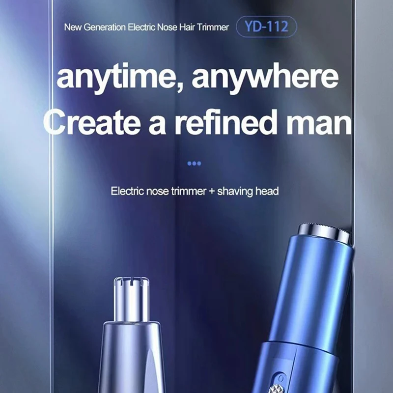 Neues Produkt elektrische Männer Nase Haars ch neider USB wiederauf ladbare tragbare Mini Nase Haar Rasiermesser für Männer Frauen einfach zu installieren