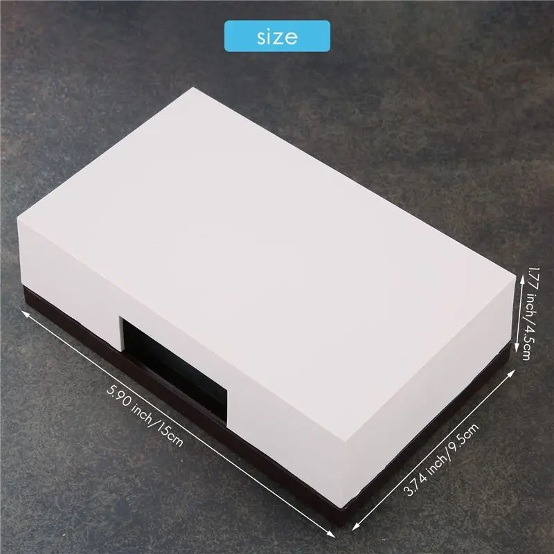 #25N 220V Wired Doorbell Manual Ding Dong Bell Chime,Manual Ding Dong Bell Chime,(White)