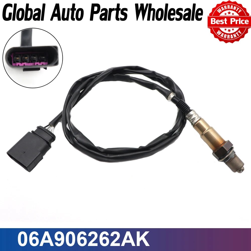 For Audi A4 A6 A8 S4 TT Volkswagen Beetle Golf Passat 06A906262AK 234-4874 Downstream Air Fuel Ratio Lambda O2 Oxygen Sensor