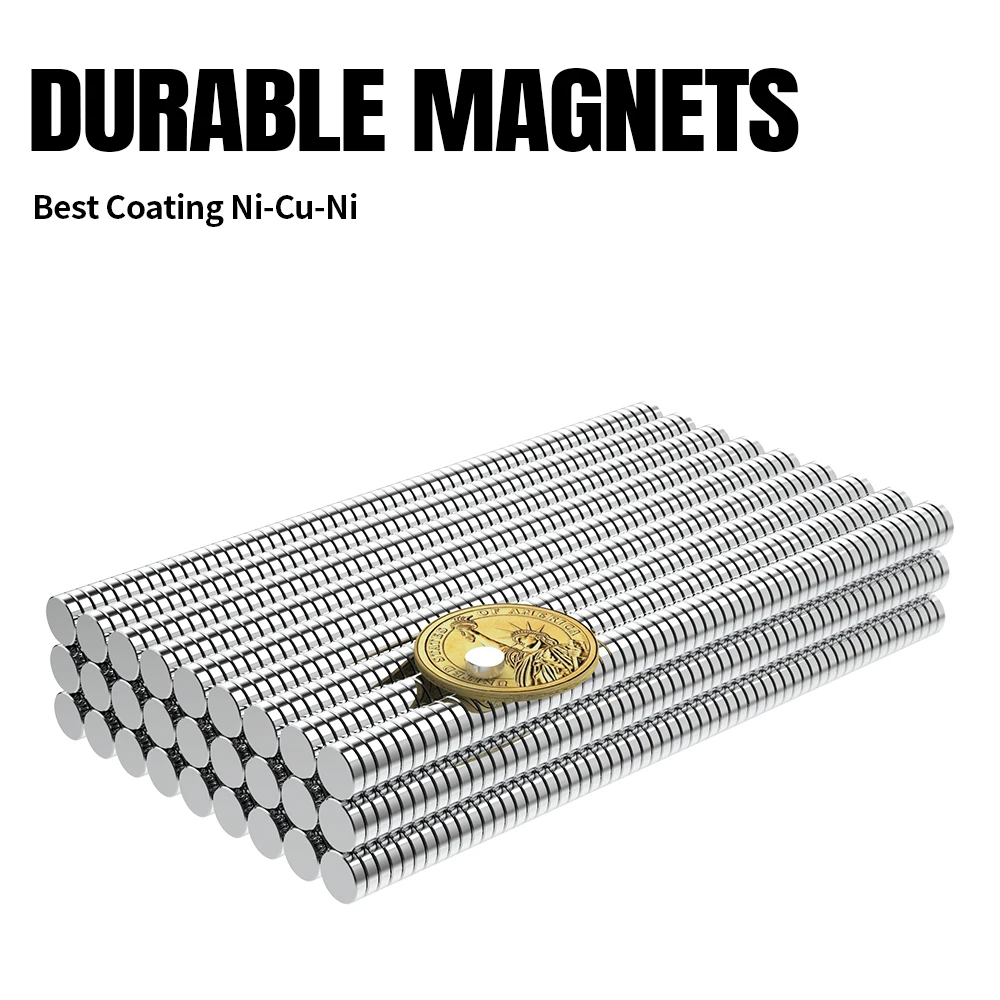 ﻿ Neodymium Magnet 6x3 Magnets 6mm X 3mm N35 NdFeB Round Super Powerful Strong Permanent Magnetic Imanes Disc 6*3 40Pcs