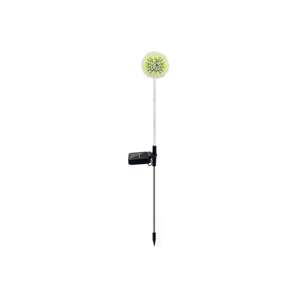 Solar-Powered Solar LED Garden Light Waterproof Battery-Operated Onion Head Light Warm Heads 3 Head or 1 Head Scallion Ball Lamp