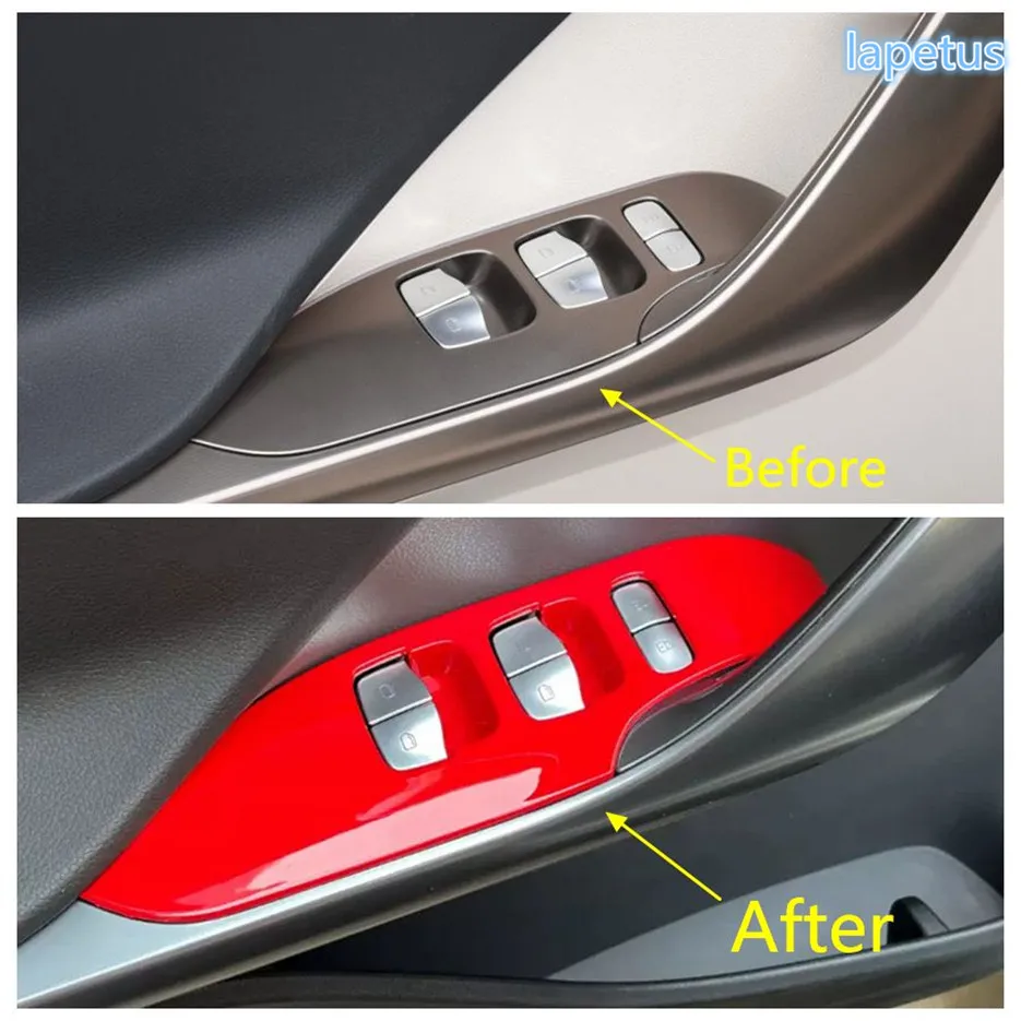 Door Armrest Window Lift Button Air Outlet AC Vent Head Light Lamp Switch Cover Trim For Smart 1 one 2023 2024 Car Accessories