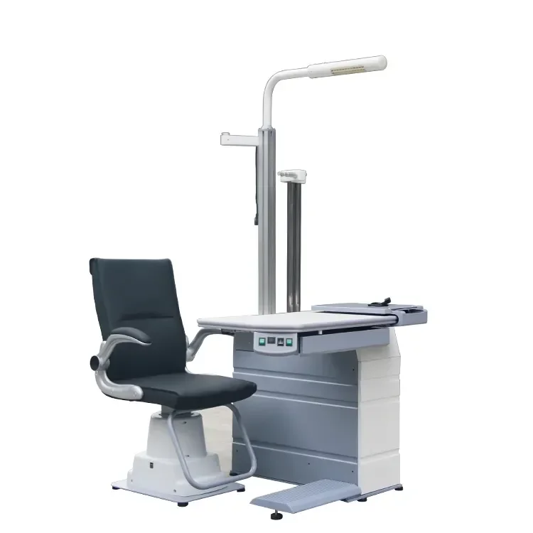 CE Approved Wireless Operation Ways CT-550 Optometry Ophthalmic Unit Table And Chair