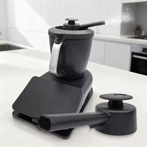Steam Diverter for Thermomix TM7, 360&deg; Adjustable Steam Deflector, Easy-Clean Kitchen Accessory to Protect Cabinets, Walls