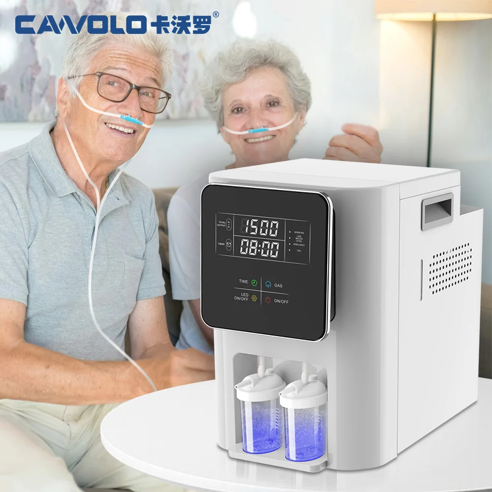 OEM/ODM Hydrogen Inhaler Machine SPE PEM 300/600/1000/1500/3000ml/min Hydrogen Powered Electricity H2 Inhalation Generator